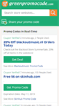 Mobile Screenshot of greenpromocode.com